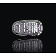 圓夢工廠 超質感 汽車改裝 LED 炫亮 側燈 方向燈 長度95mm 寬度50mm, 1個