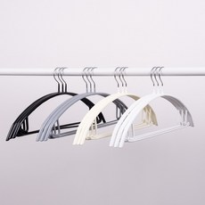 할메이드 어깨뿔방지 셔츠 맨투맨 니트 논슬립 옷걸이, 그레이, 50개