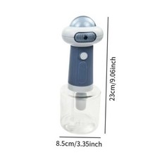 강아지 목욕 분무기 더 손질 음소거 비누 청소 디스펜서 자동 개 Frother 샴푸 거품 고양이 무선 용품 깊은, Style B, 1개