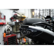 韋德機車精品 EGIN MMBCU 曼巴 黑曼巴 煞車貼片 尾燈 煞車 尾燈 貼片 尾燈罩 附背膠, 1個, 黑色, 黑色