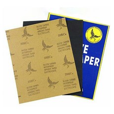 로에드 종이 사포 15종 모음 샌드페이퍼 (60~200방) 5장, 1500방