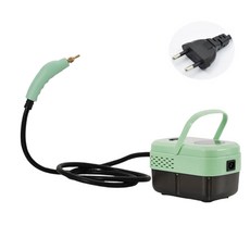 LY 고온 스팀 청소기 스팀청소기 주방청소 냉장고 욕실 화장실 청소 세트, 녹색