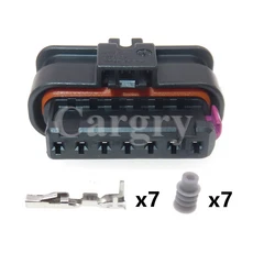 VW 아우디 호환호환 방수 소켓 자동차 차량호환 크루즈 케이블 하네스 플러그 ACC 모듈 7P 6189-7732 5QF 9, 02 1 Set