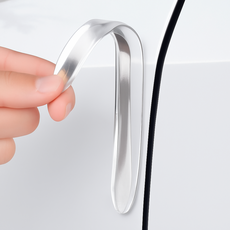 볼체 자동차 문콕 방지 가드 실리콘 도어 범퍼 쿠션, 4개, 화이트