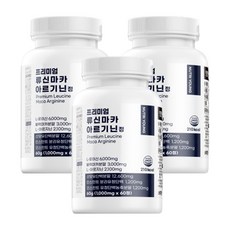 류신 단백질 l 아르기닌 마카 타블렛, 60정, 3개
