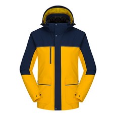 羽絨三合一沖鋒衣，男女同款，冬季防風防水保暖外套