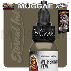 美國Eternal棕色0.5oz紋身色料，原廠進口伊特諾色料，專業刺青色乳紋綉墨水, 1個, 30ML#G枯萎紅豆杉Wither..Y, 30ML#G枯萎紅豆杉Wither..Y