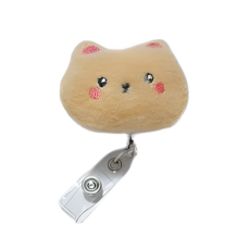 비앤데일리 간호사 릴홀더 인형 테이프걸이 사원증 클립형, 1개, C2.보들갈색곰