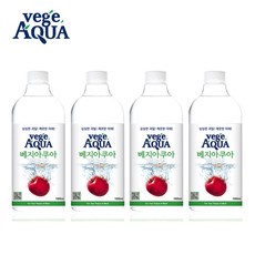 베지아쿠아 야채 과일 세정제, 1L, 4개