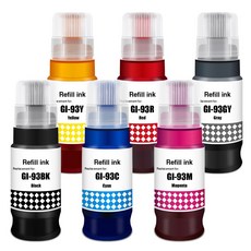 잉크다파라 캐논 호환잉크 GI-93 세트, 1개