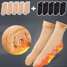 준캡 무지 기모융털 중목양말 10켤레 성인 여자 학생 스타킹 스판양말