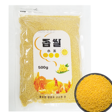 홍홍 중국식품 좁쌀 조 중국좁쌀 쑈미 황쑈미, 1개, 500g