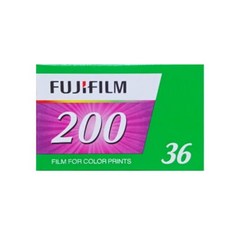 FUJIFILM 富士 200 彩色底片 36張 鮮豔色彩 復古風格, 1個