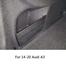 트렁크 보관 및 분류 박스 배플 트렁크 절연 보드 아우디 A4 A3 A5 Q2 Q3 A6 A8 Q5 개조 액세서리, 09 14-20 A3