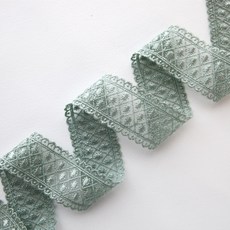 와플 레이스 리본 부자재 소품 수예 포장 재료, 10개, 그린