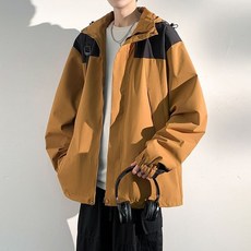 2025戶外衝鋒衣男女情侶款外套可脫卸帽防水防風夾克JK657-潮30