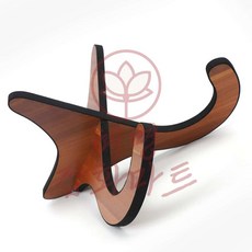 혜명잡화마트 미니기타 거치대 간편 인테리어소품 우쿨렐레거치대 행거 홀더