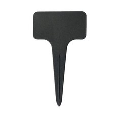 화분이름표 T자형 다육이 꽃 화단 식물 이픔료 블랙