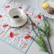 독일냅킨 유니크한 디자인 독일 페어립 에스닉 냅킨, 해바라기, 해바라기