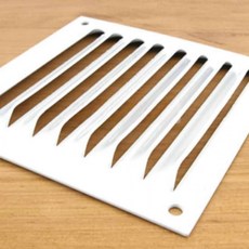 그릴 쇠부리 환기구마개 백색 가구환기, 1)백색, 1개