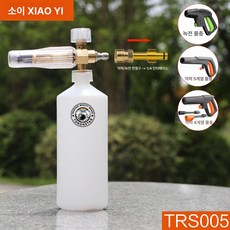 글로빅스 거꾸로폼랜스 차량용세차용품 초경량 카샴푸, TRS005 이리 그린티안, 1개, 1L