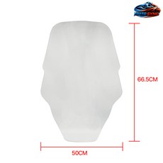 모토싱크 포르자 롱 윈드 스크린 66.5cm 튜닝 쉴드 21년이상, 클리어 66.5cm, 1개 클리어 66.5cm, 1개