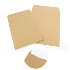 더문샵 양면각대봉투 10매 고급봉투 사각 우편봉투 행정봉투 증명봉투, A4