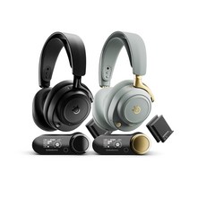 SteelSeries 賽睿 Arctis Nova Elite 無線電競耳機 雙模連線 多音源混音 電競耳機 無線耳機, 黑, 主商品