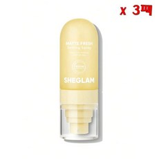 미국직구 SHEGLAM 쉬글램 매트 후레쉬 세팅 스프레이 화이트 3팩