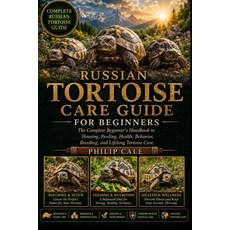 (英文圖書)Russian Tortoise Care Guide: The Complete Beginner's Handbook to Housing Feedin... 平裝版, Independently Published, English, Paperback