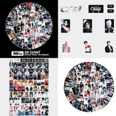 스트레이키즈 도무송 포카 스티커 100장 세트 외 10종 모음, 10.SK GIANT 스티커(98장)