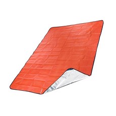 야외 생존 방풍 방수 단열재로 적합한 열 비상 담요 대형 휴대용 캠핑 하이킹, 160*210CM