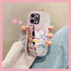 OPPO Find X9 Pro X8 Pro 鏡面愛心笑臉防摔手機殼, 1個, 鏡面英文愛心,OPPO Find X9 Pro