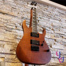 Ibanez GRG121DX BKF 黑色 電 吉他 雙線圈 鯊魚齒 速彈 搖滾 終身保固, 原木消光, 1個