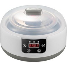 【Qyber】納豆発酵器 ヨーグルトメーカー 発酵機 多機能発酵機 温度調節可能 タイマー機能 保温機能 簡単操作 ステンレス製容器付き 大容量 甘酒 味噌 チーズ 手作り発酵食品 健康 家庭用, 1.2L多機能デジタルバージョン+ 304スチールライナー