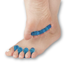 번쩍번쩍몰 실리콘 발가락 벌리개 2개입 1set, 1세트