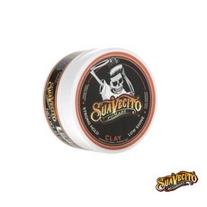 GOODFORIT/【全新包裝】Suavecito Clay Pomade強力, 1個, 無光髮泥(2.3oz新包裝)