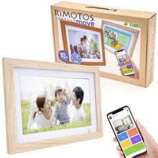 FUNKS 디지털 포토프레임 리모토스 무브 인체감지 센서 세로 벽걸이 wifi 10.1인치 10인치 IPS 화이트, 상세페이지 참조, 상세페이지 참조