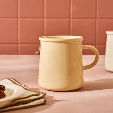 모던하우스 플레인 머그 D8.5 버터옐로 CA3025066