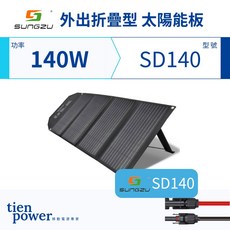 SUNGZU 折疊式太陽能板 SD140, 1個