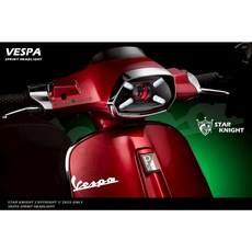 STAR KNIGHT Vespa Sprint 矩陣式 LED 魚眼 大燈總成, 1個, 偉士牌衝刺大燈-天使眼款APP,加購-鹵素燈版轉接線