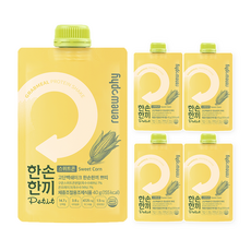 한손한끼 프로틴 단백질 쉐이크 스위트콘맛, 40g, 5개