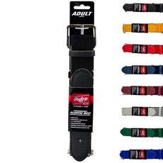 Rawlings 조절 가능한 벨트 | 대부분에게 맞는 원 사이즈 (45.7cm-91.4cm(18-36인치)) | 다크 그린