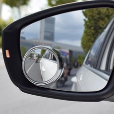 키밍 부착식 자동차 사이드 거울 사각지대 보조미러 fra+17806SY, 사이드보조미러2P_블랙