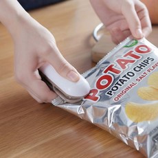 휴대용 진공 밀봉기 실링기 밀폐포장, 1개, 엣지브라운