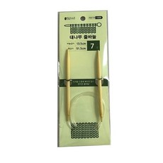 7호 줄바늘 맑은하루 대나무 1(개) 4821 PCS