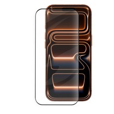 VXTRA 全膠貼合 iPhone 17 Pro 滿版疏水疏油9H鋼化頂級玻璃膜(黑), 1個