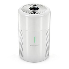 가정용 침실용 공기 청정기 최대 1075 ft² HEPA 공기 청정기 필터 방 먼지 연기 냄새 반려동물 비듬 Po11en 타이머 필터 교체 알림 화이트