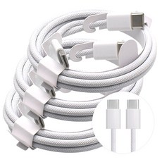 아이폰 초고속 충전 케이블 호환, 65W c to c, 3개, 1m