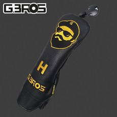 지브로스 GBros signature logo 하이브리드 유틸리티 헤드 커버, 1개